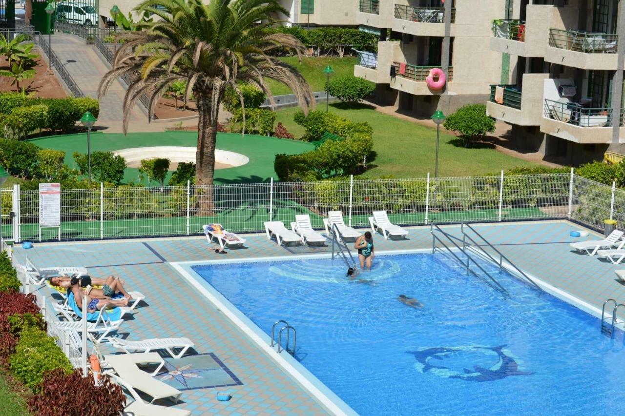 Family Beach Apartment Плая-де-лас-Америкас Экстерьер фото